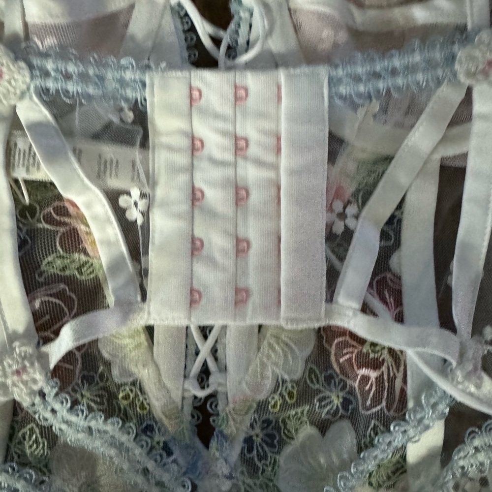 NWOT FOR LOVE & LEMONS THONG BODYSUIT LINGERIE XXS NO FLAWS - Picture 5 of 10